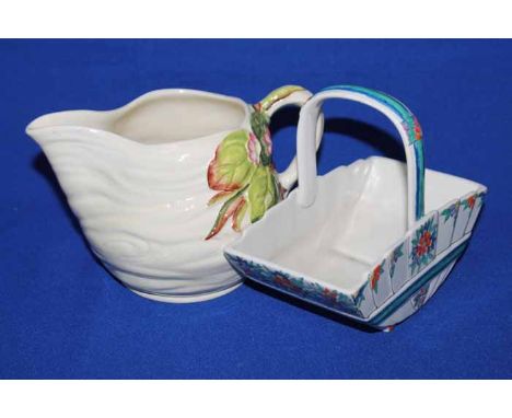 COLCLOUGH TEA SERVICEin floral design; including six cups, six saucers, and five sideplatesalong with 'H&K' inscribed soup bo