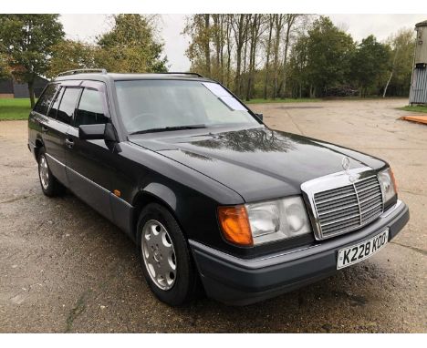 1993 Mercedes - Benz 320TE W124 Estate, Automatic, finished in metallic grey with a black leather interior, reg. no. K228 KOO