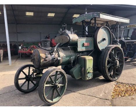 Scarce 1926 Aveling & Porter Steam Tractor, reg. no. PPJ 7142, engine No. 11705, believed to be an M class. Offered for sale 