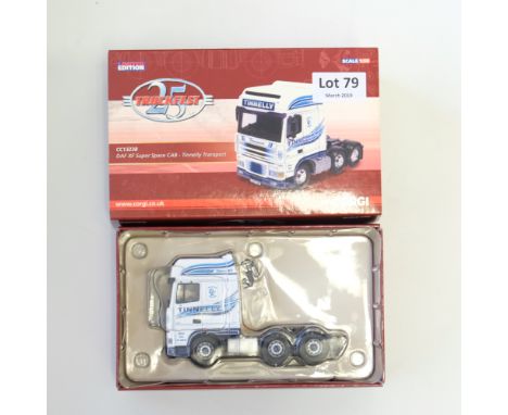 Manufacturer - Corgi | Description - DAF XF Super Space CAB - Tinnelly Transport | Stock Code - CC13238 | Model Condition - 5