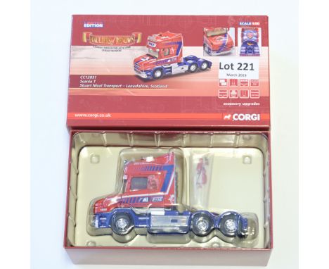 Manufacturer - Corgi | Description - Scania T - Stuart Nicol Transport | Stock Code - CC12831 | Model Condition - 5/5 | Box C