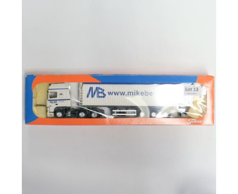 Manufacturer - Tekno | Description - DAF XF 480 Tipping Bulk Trailer - Mike Beer | Stock Code - N/A | Model Condition - 5/5 |