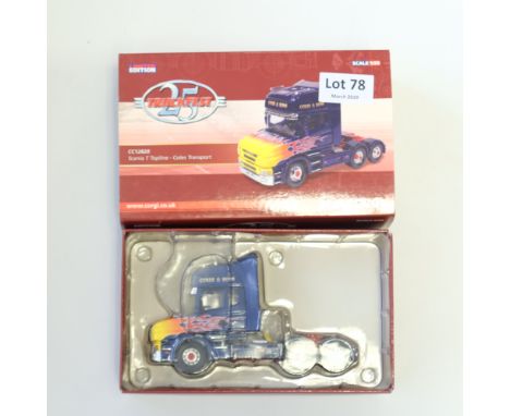 Manufacturer - Corgi | Description - Scania T Topline - Coles Transport | Stock Code - CC12820 | Model Condition - 5/5 | Box 