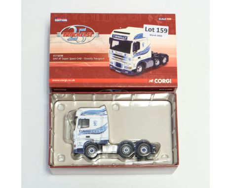 Manufacturer - Corgi | Description - DAF XF Super Space CAB - Tinnelly Transport | Stock Code - CC13238 | Model Condition - 5