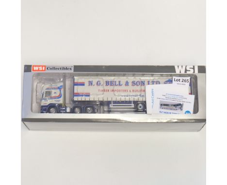 Manufacturer - WSI | Description - Scania R Topline 6x2 Curtainside - N.G Bell &amp; Son | Stock Code - 9662 | Model Conditio