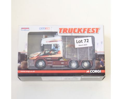 Manufacturer - Corgi | Description - Scania T Topline - Wayne Catt Transport | Stock Code - CC12826 | Model Condition - 5/5 |