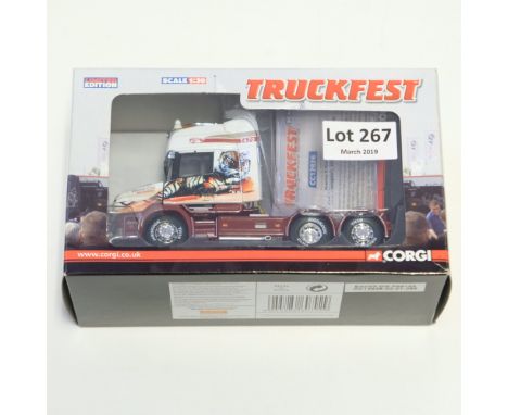 Manufacturer - Corgi | Description - Scania T Topline - Wayne Catt Transport | Stock Code - CC12826 | Model Condition - 5/5 |