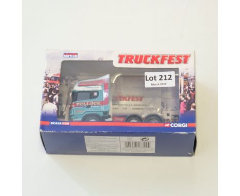 Manufacturer - Corgi | Description - Scania R Series - Pollocl LTD | Stock Code - CC13704 | Model Condition - 5/5 | Box Condi