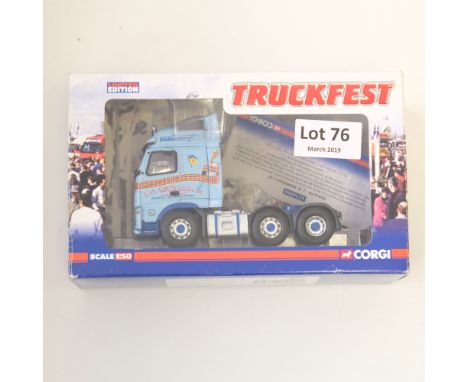 Manufacturer - Corgi | Description - Volvo FH - J.G. McWilliam LTD | Stock Code - CC14004 | Model Condition - 5/5 | Box Condi