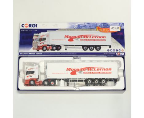 Manufacturer - Corgi | Description - Scania R Fridge Trailer - Morgan McLernon | Stock Code - CC13751 | Model Condition - 5/5