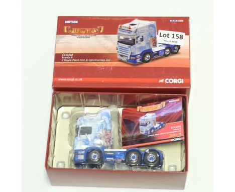Manufacturer - Corgi | Description - Scania R - C Doyle Plant Hire &amp; Construction Ltd | Stock Code - CC13729 | Model Cond