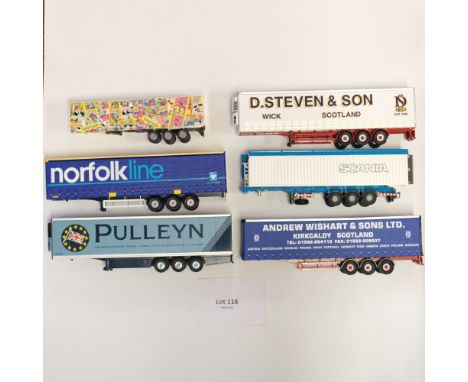 Manufacturer - N/A | Description - 6 Assorted Loose Trailers | Stock Code - N/A | Model Condition - 3/5 | Box Condition - 0/5