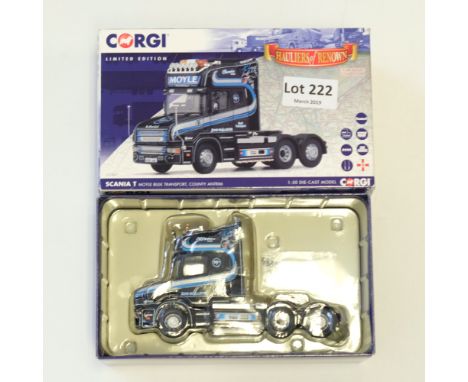 Manufacturer - Corgi | Description - Scania T - Moyle Bulk Transport | Stock Code - CC12827 | Model Condition - 5/5 | Box Con