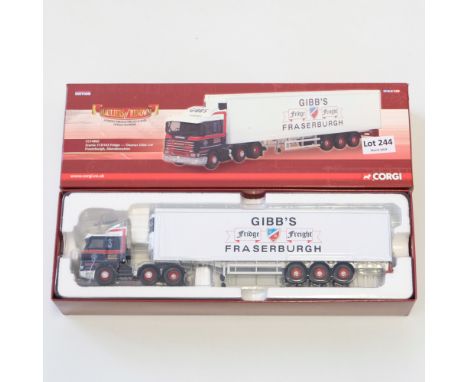 Manufacturer - Corgi | Description - Scania 113/143 Fridge - Thomas Gibb LTD | Stock Code - CC14802 | Model Condition - 5/5 |