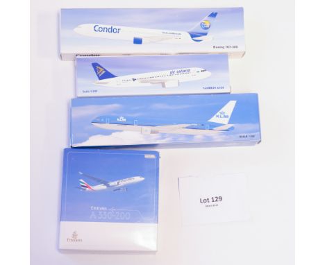 Manufacturer - N/A | Description - 4 x Assorted Aircraft Models | Stock Code - N/A | Model Condition - 5/5 | Box Condition - 