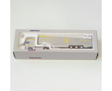 Manufacturer - Lion Toys | Description - DAF XF 105 Reefer Trailer - DAF | Stock Code - M002698 | Model Condition - 5/5 | Box