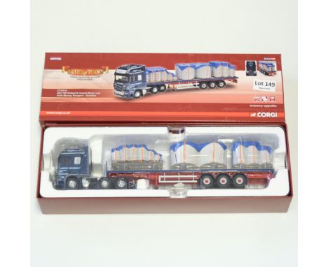 Manufacturer - Corgi | Description - DAF 105 Flatbed &amp; Cement Block Load - Keith Murray Transport | Stock Code - CC14112 