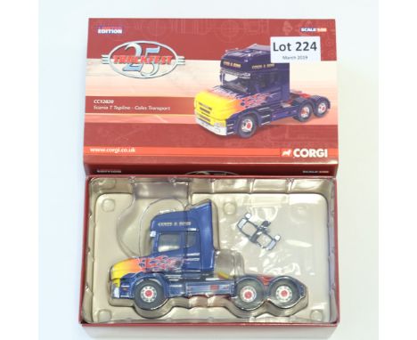 Manufacturer - Corgi | Description - Scania T Topline - Coles Transport | Stock Code - CC12820 | Model Condition - 5/5 | Box 