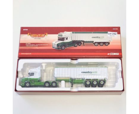 Manufacturer - Corgi | Description - Scania T Cab Tipper - Countrywise Farmers Plc | Stock Code - CC12821 | Model Condition -