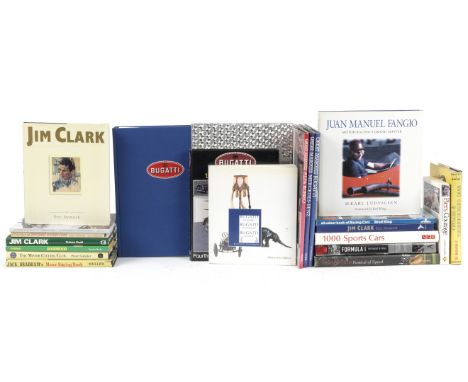 Hugh Conway &amp; Maurice Sauzay: Bugatti Magnum; and other motoring books,published by Haynes 1989, blue cloth hard covers, 