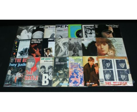 SPAIN - Collection of 21 x EPs and 7" singles all in picture sleeves unless stated to include copies of the Beatles' Hey Jude