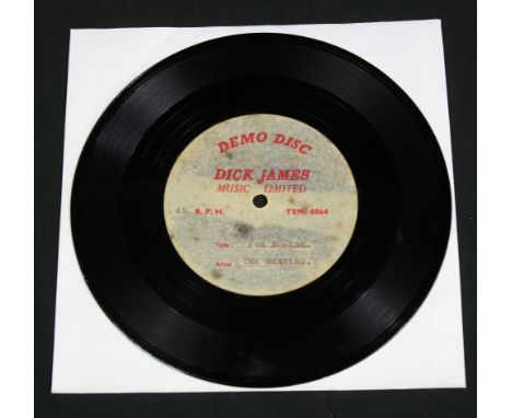 FOR NO ONE ACETATE - Scarce copy of a 7" acetate disc for The Beatles' For No One track taken from Revolver. The labels state