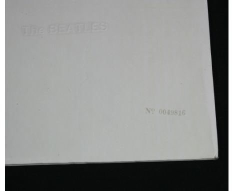 WHITE ALBUM No. 49,816 - a lovely and complete UK mono 1st pressing of The Beatles' White Album (PMC7067/68 - XEX709-1/710-1/