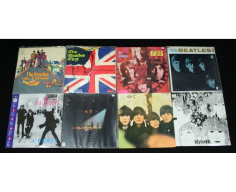 WORLDWIDE - Collection of 8 x Beatles LPs from around the globe to include a Portuguese copy of Beatles For Sale, a Dutch cop