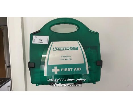FIRST AID KIT, FIRE BLANKET AND 4X FIRE EXTINGUISHERS / COLLECTION LOCATION: OLD WOKING DISTRICT RECREATION CLUB, 33 WESTFIEL