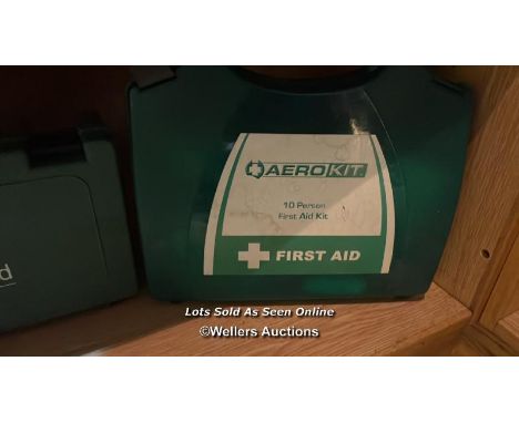 3X FIRST AID KITS / COLLECTION LOCATION: OLD WOKING DISTRICT RECREATION CLUB, 33 WESTFIELD ROAD, WOKING, GU22 9NG