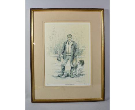 A Framed Limited Edition Ross Goody Print, "November Woodcock", No. 412/500, 38x27cm 