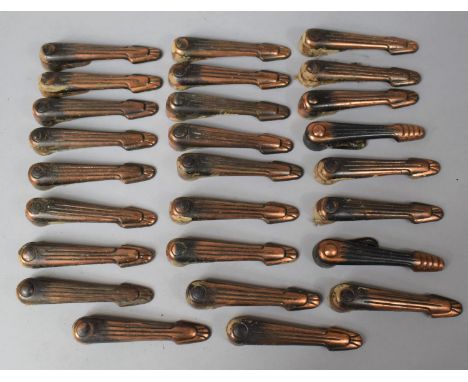 A Collection of Vintage Stair Carpet Clips 