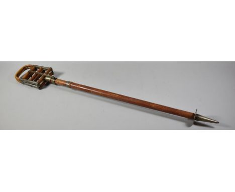 A Vintage Bamboo Shooting Stick 