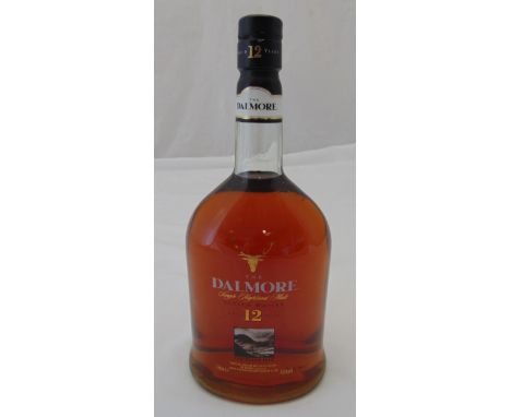 The Dalmore 12 year old single malt Scotch whisky 1 litre 40% 1990s bottling