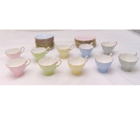 Royal Albert teaset to include cups, saucers and plates (34)