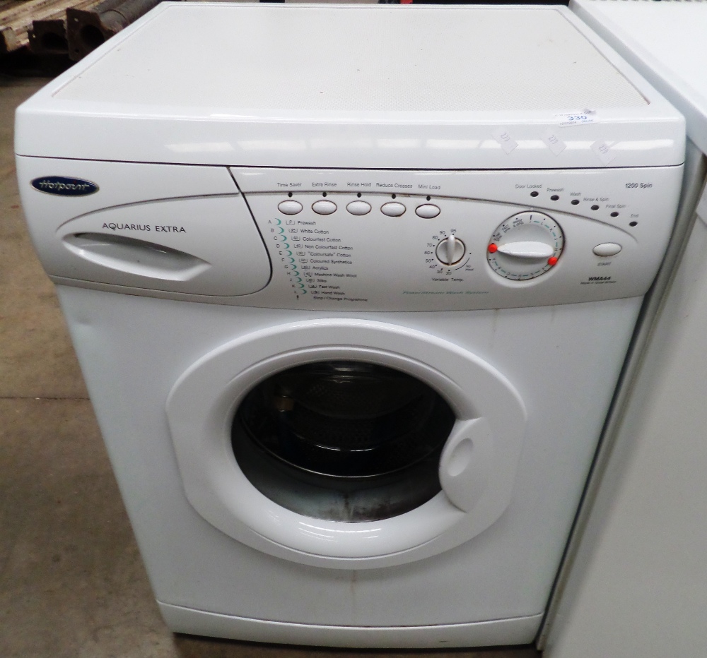 Hotpoint WMA44 Aquarius extra washing machine