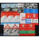 Wales etc Special and 'B' Rugby Programmes (15): Wales v RFU President's XV (Opening National