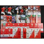 England v Wales & W v E Rugby Programmes 1960-2013 (31): To inc 1960(2), 1971, 1977, 1980, 1981(