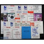 English County Championship Rugby Programmes (23): To inc finals of Feb 1977, Dec 1977, 1988,