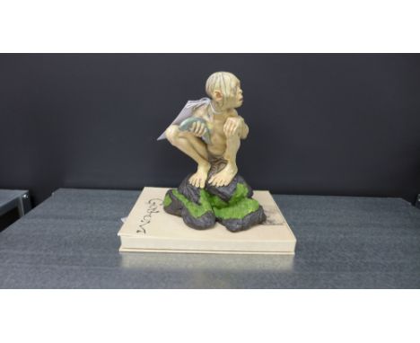 Lord of the Rings - The Two Towers Golam figure, modelled by Jamie Beswarwick, 17cm high 