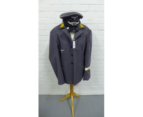 Replica German Army jacket and hat (2) 