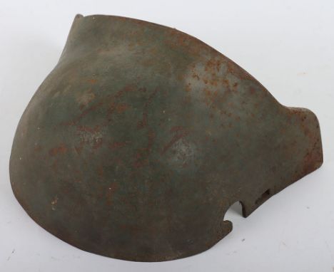 WW1 German Helmet Sniper Brow Plate: A good vintage reproduction  German armour sniper plate with fixing and slot holes for l