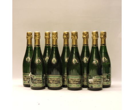 Champagne Cuvée St-Vincent Grand Cru, R&amp;L Legras, 1990, nine bottles