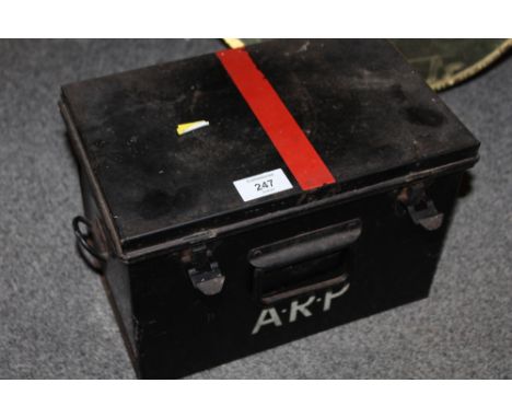 A VINTAGE A.R.P. FIRST AID KIT