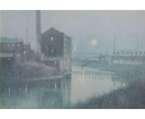 ARTHUR DELANEY Artists signed limited edition colour print 'Pier Head, Liverpool' Signed & numbered in pencil 271/400 15" x 1