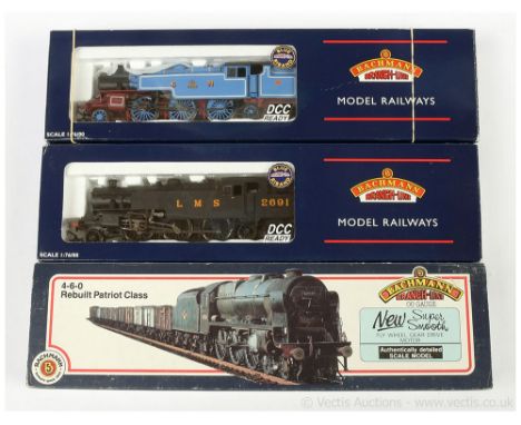 Bachmann OO Gauge a mixed group of Steam Outline Locomotives consisting of Ref 32-875K 2-6-4 CR (Caledonian Railway) Fairburn