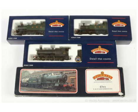 Bachmann OO Gauge group of GWR Steam Outline Locomotives consisting of Ref 32-127 2-6-2 Tank Loco Class 45XX No.4550 together