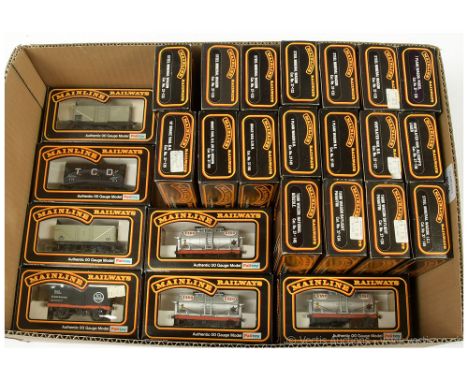Mainline Railways Goods Wagons (some duplication) comprising 3 x 37153 Esso Tanker, 37146 National Benzole Tanker, 2 x 37134 