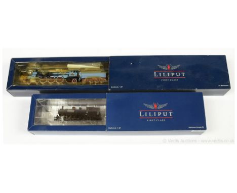 Liliput (by Bachmann) HO European Outline Steam Locos comprising L104020 4-6-2 Badische Staatsbahn lined light blue livery Cl