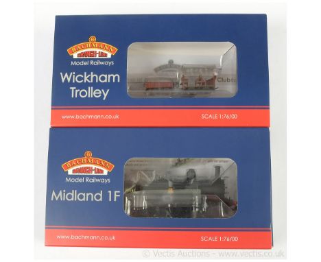 Bachmann OO Gauge a pair of Locomotives consisting of Ref 31-431 0-6-0 BR black Midland Class 1F Tank Loco No.41661 together 